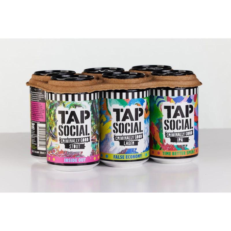 Tap Social Movement-Gift Selection - IPA, Lager, Stout-Cans-1-Lassou