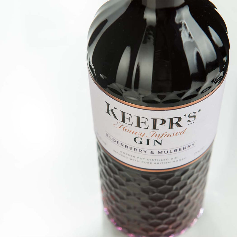KEEPR's Honey Infused Elderberry & Mulberry Gin - 37.5% vol