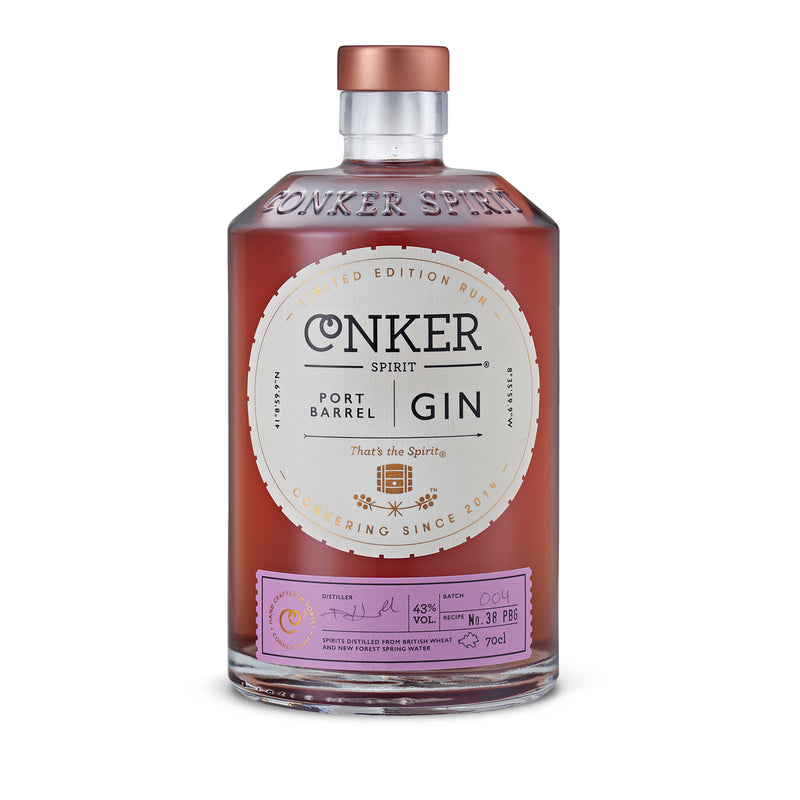 Discover Conker Spirit-Port Barrel Gin- at Lassou