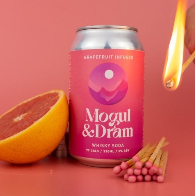 Mogul & Dram - Whisky & Soda with Grapefruit Infused 12x330ml