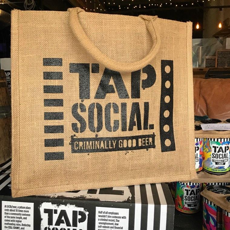 Tap Social Movement-Tap Social Jute Bag-Accessories-2-Lassou