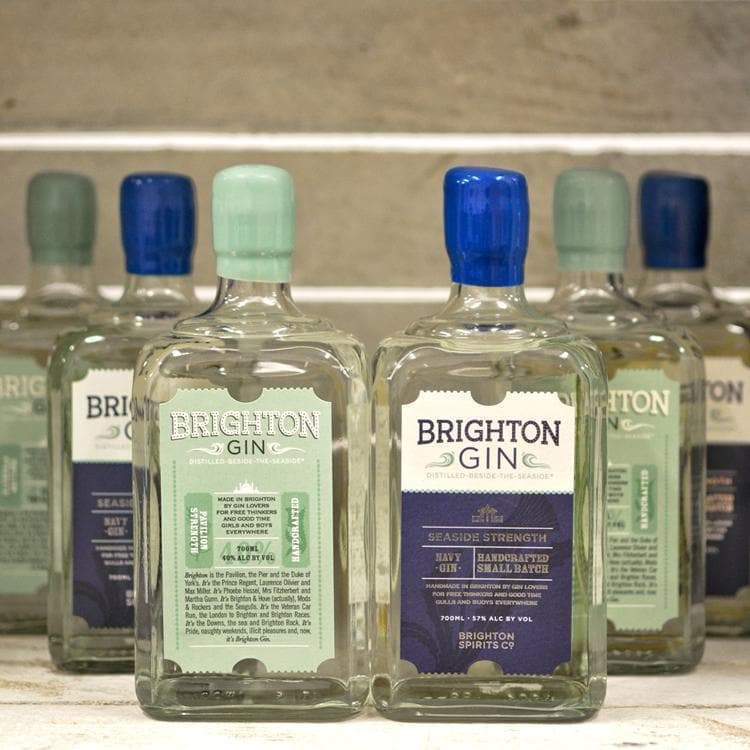Brighton Gin Case - 6 x 700ml Mixed Bottles-Brighton Gin-Gin-Lassou_Drinks-2