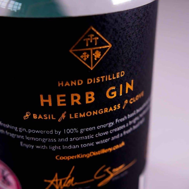 Herb Gin-Cooper King Distillery-Bottle, Gin-Lassou_Drinks-3