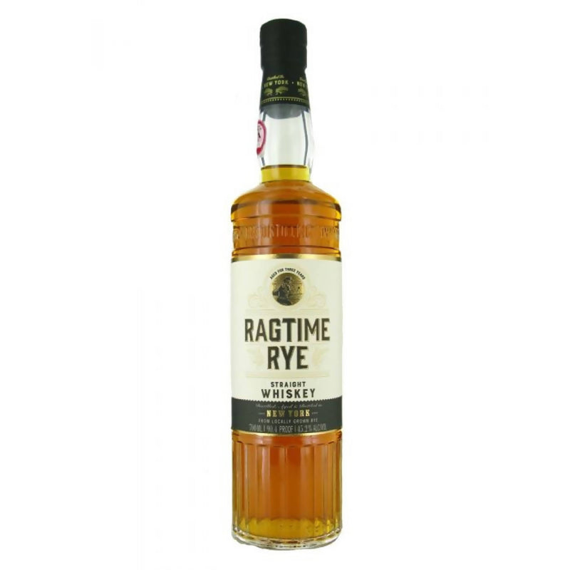 New York Distilling Co-Ragtime Rye Straight Whiskey New York-Bottle-1-Lassou