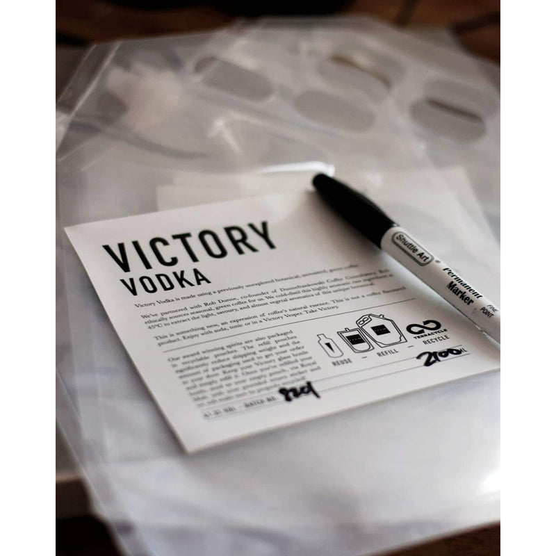 Victory Cold Distilled Gin 43.3% - 700ml Refill Can-Victory London-Gin-Lassou_Drinks-5